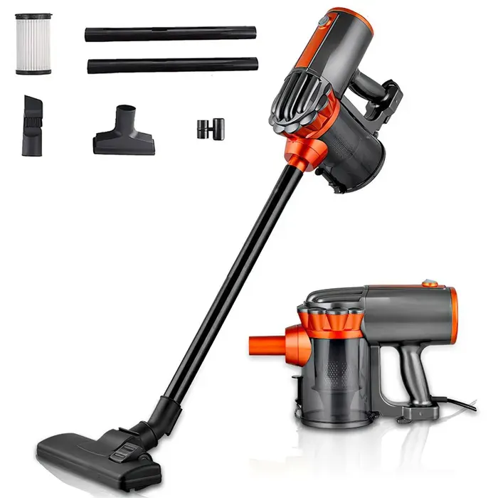 Aspirateur filaire 2 en 1 puissance daspiration de 16 kPa bac à poussière grande capacité de 15 L