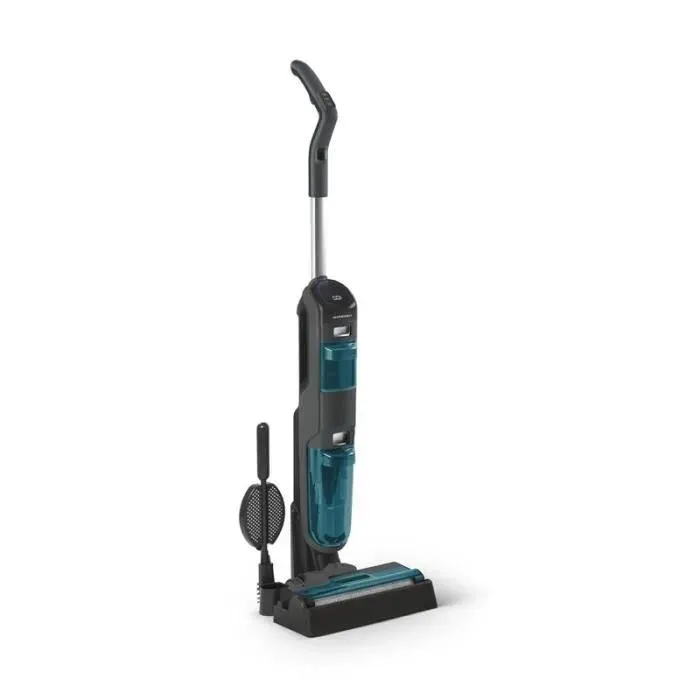 Aspirateur laveur 2-en-1 - SCHNEIDER - SCVCO23DBE - Autonomie 50 min - 150 W - Capteur de saleté