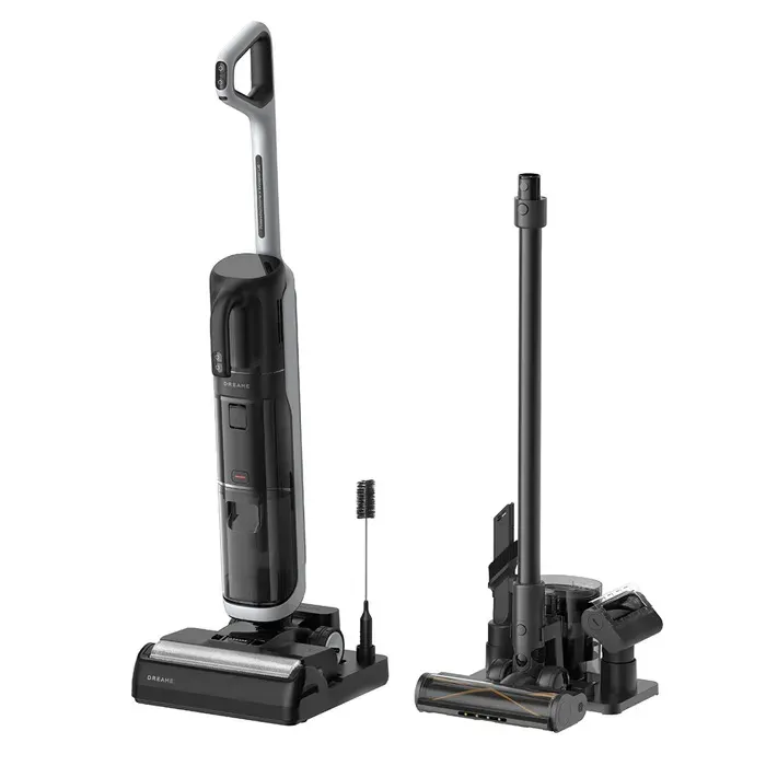 Aspirateur Laveur - Dreame H14 Dual - 18kPa Aspirateur eau et poussieres Aspirateur fonctionnel multisurfaces 5-en-1 Max 75Min