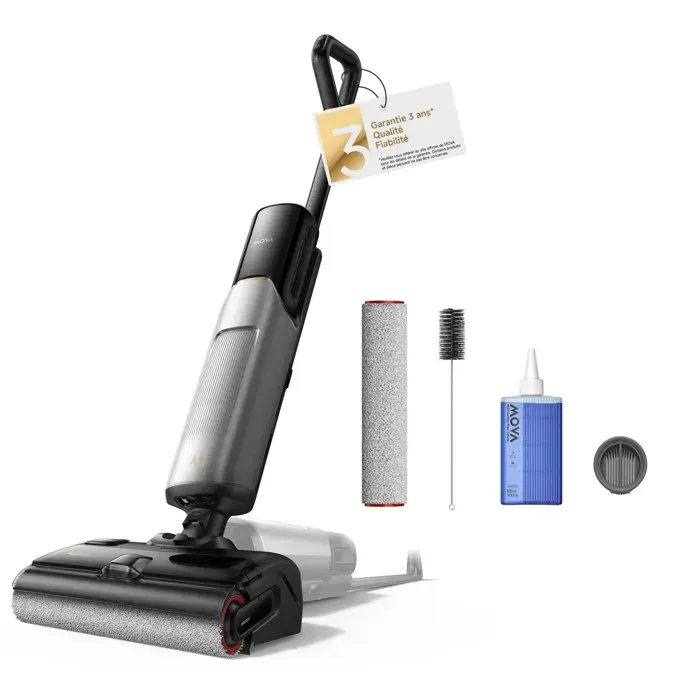 Aspirateur laveur - MOVA - X4 Plus - 20 kPa - Auto-nettoyage 100°C - Autonomie 45 min