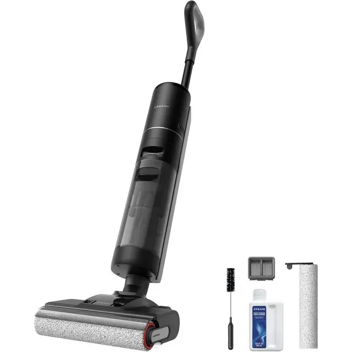 aspirateur laveur sans fil - dreame - H12 Pro Ultra - Aspiration 16 000 Pa - Lavage à 60 °C - Séchage à lair chaud