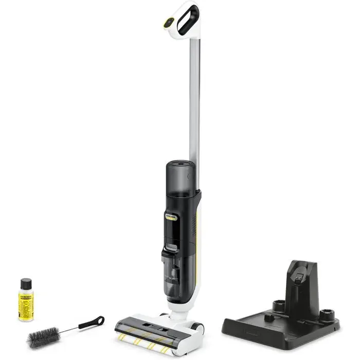 Aspirateur-laveur sans fil - SUTEO - FCV 3 - 3 modes - Autonomie 30 min - Surface 130 m²