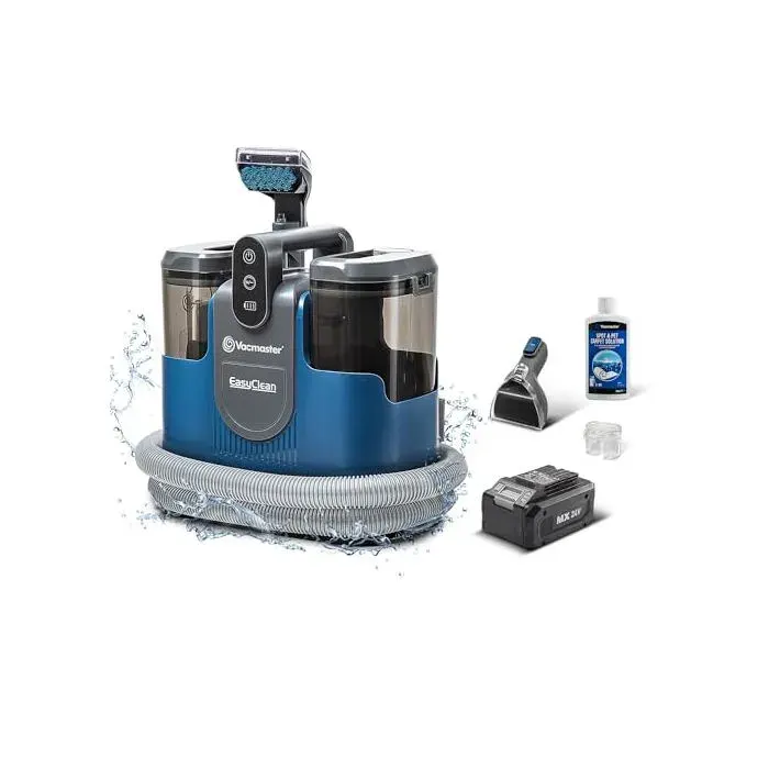 Aspirateur Laveur Sans Fil - Vacmaster - DSCB2401 - 15KPa - Autonettoyant - Réservoirs Jumelés
