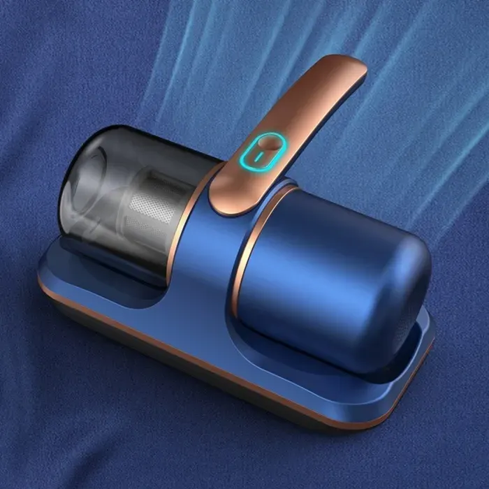 Aspirateur matelas 225x122x134cm stérilisation UV aspiration puissante léger et portable vidage en un clic filtration multiple — coloris Bleu