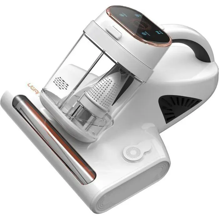 Aspirateur Matelas Anti-Acariens Uwant 13KPa - 500W - Séchage à lair chaud 55° - Lumière - HEPA - Élimine 999% des Allergènes