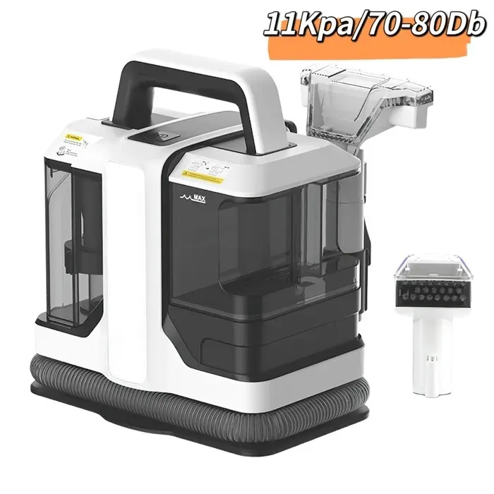 Aspirateur Nettoyeur à eau 450 W - Nettoyeur Vapeur - Shampouineuse moquette - 11 kPa - cordon 7 m - aspirateur tapis Détachant