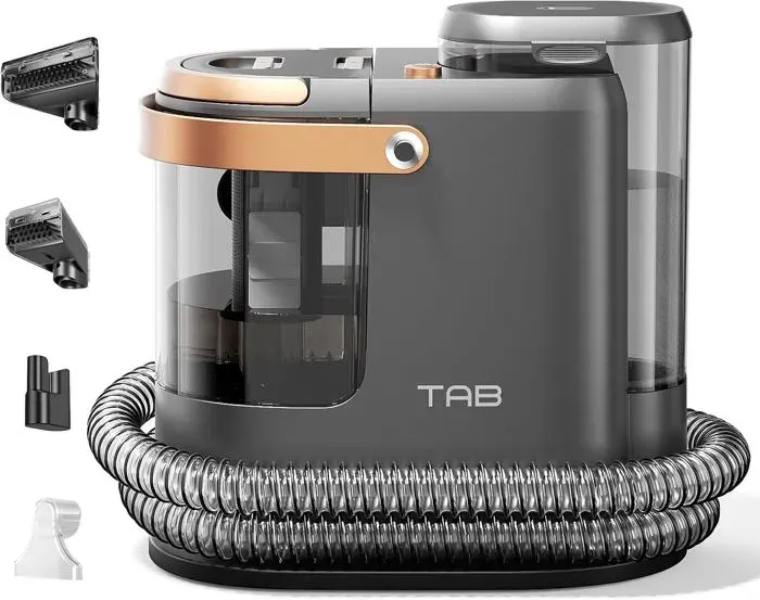 Aspirateur Nettoyeur de Tapis - TAB - Forte Aspiration - Lavage à Eau - Décontamination 18KPa