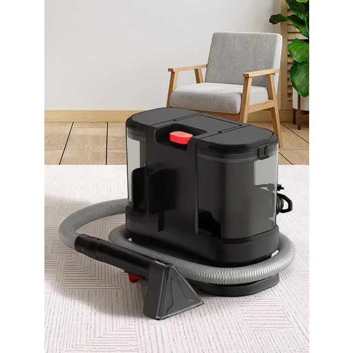 Aspirateur nettoyeur vapeur 25000Pa Aspirateur Eau-Sec Forte Aspiration Canapé Tissu Matelas Rideaux Poils Voiture