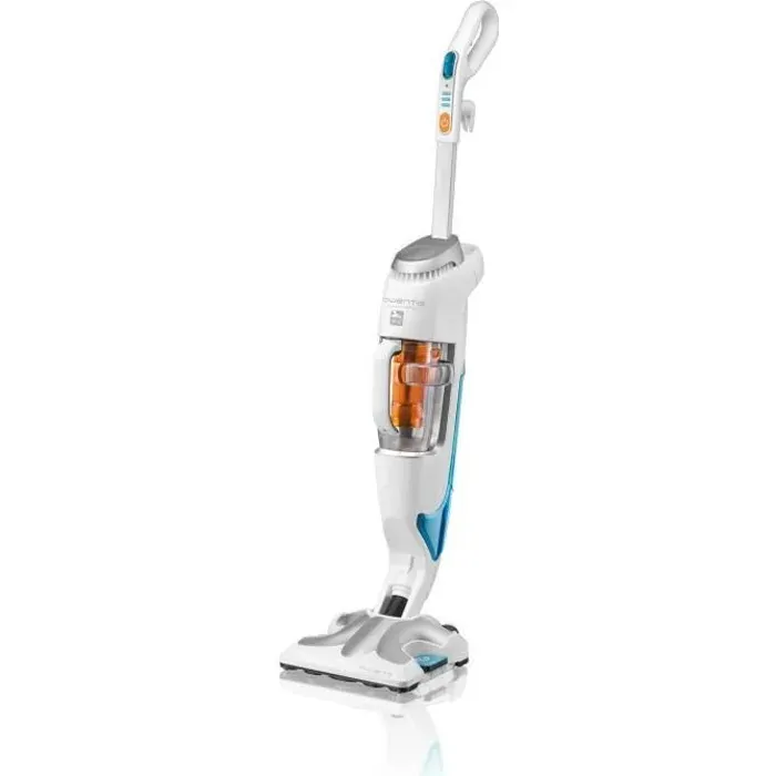 Aspirateur/Nettoyeur vapeur balai ROWENTA RY7557WH Blanc
