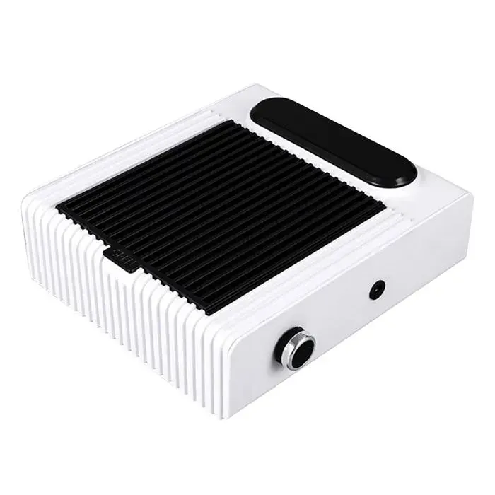 Aspirateur Ongle Professionnel Super Aspiration Collecteur de Poussière avec Filtre Remplaçable pour Salon Cuneary