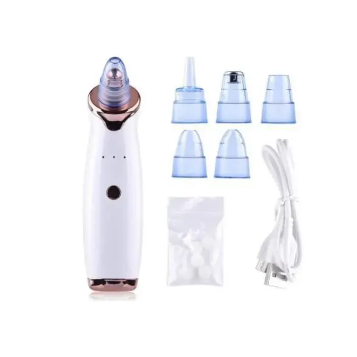 Aspirateur Point Noir Rechargeable Extracteur de Point Noir Portable Dispositif de Beauté Nettoyant Acné Électrique-keeper