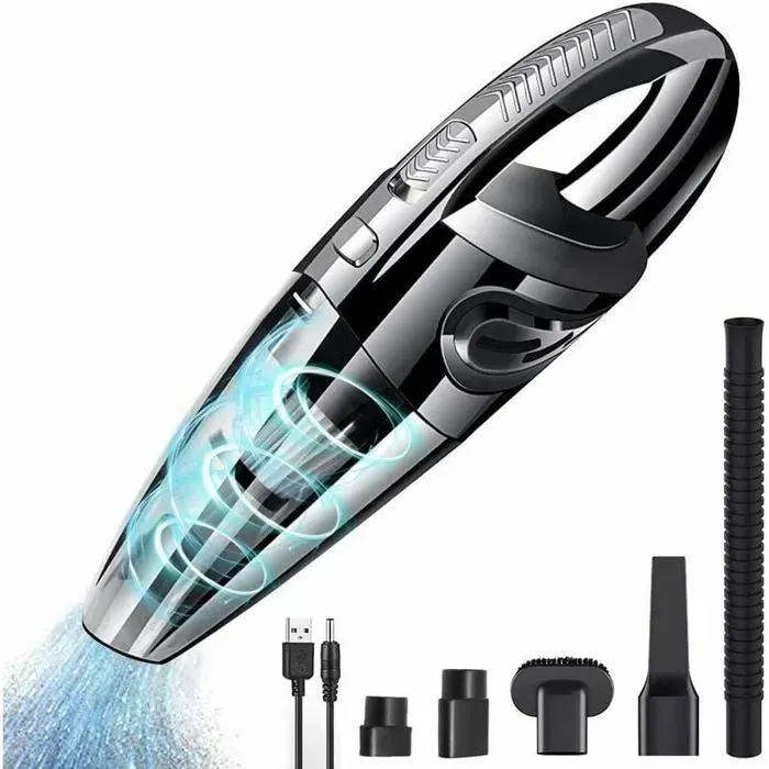 Aspirateur portable rechargeable nettoyage maison bureau véhicule .