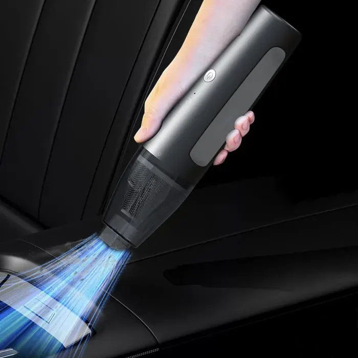 Aspirateur portatif 2‑en‑1 – rechargeable USB – 2400mAh – voiture maison cuisine poils d’animaux