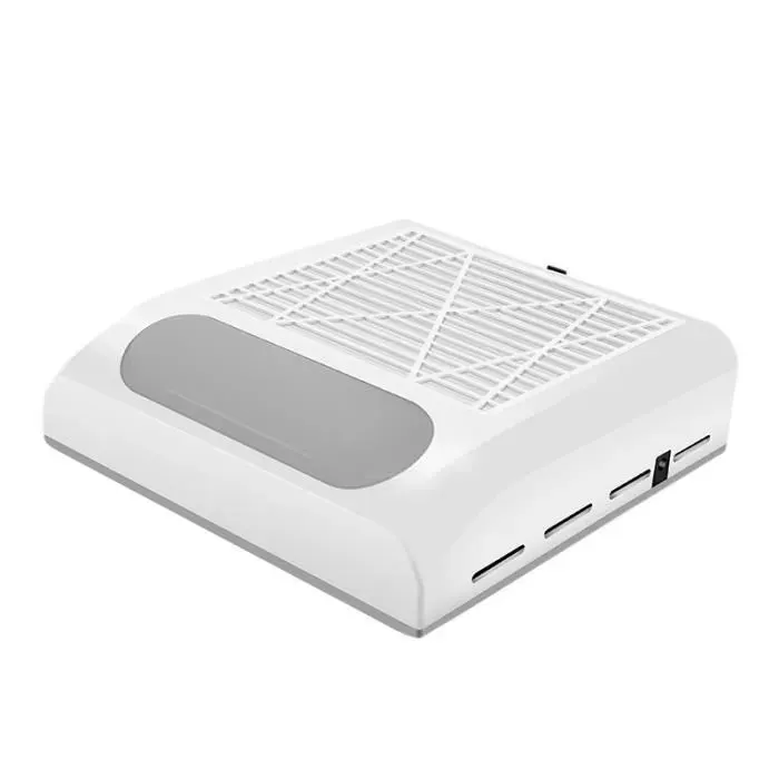 Aspirateur professionnel de manucure de collecteur daspiration de poussière dongle puissant 80W - Blanche