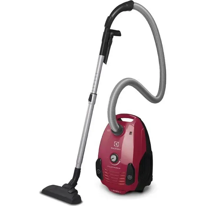 Aspirateur réservoir cylindrique Electrolux EPF61RR - 800 W - A - Filtrage - Sac à poussière - 35 L