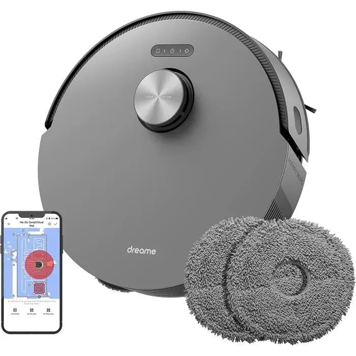Aspirateur Robot - Dreame - L10s Pro - 2 en 1 - Détection 3D - Cartographie Multi-étages