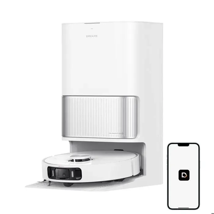 Aspirateur robot Dreame L40 Ultra AE 2en1 avec fonction serpillire puissance daspiration 19000Pa anti-emmlement blanc
