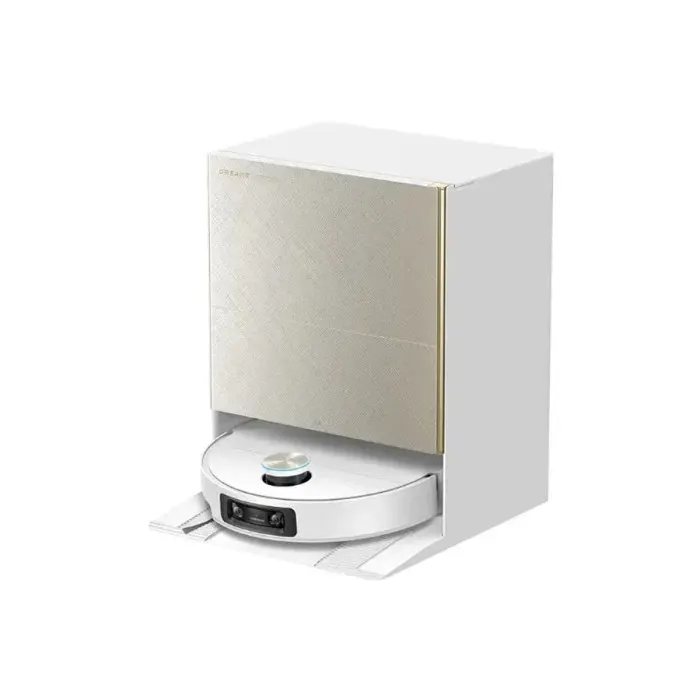 Aspirateur robot - DREAME - X60 Ultra - Blanc - Aspiration & lavage des sols - Navigation intelligente