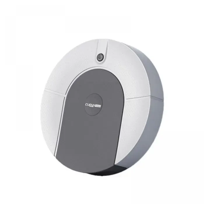 Aspirateur-Robot Gris Anthracite 3-en-1 Très Mince Autonomie Prolongée 180min Puissance Maximale 3000+ Pa
