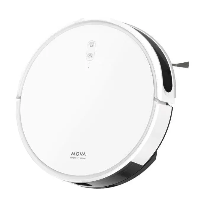 Aspirateur Robot Laveur 2 en 1 Mova M1 4500PaNavigation Intelligente par SoF LiDAR — coloris Blanc