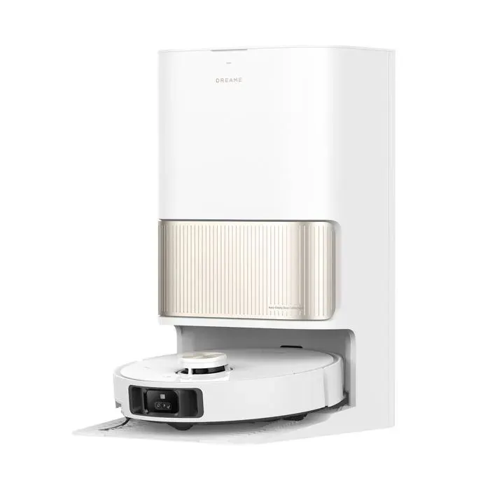 Aspirateur robot laveur Dreame L40 ultra Blanc - Aspiration 11 000 Pa - Brosse latérale extensible et relevable- MopExtend