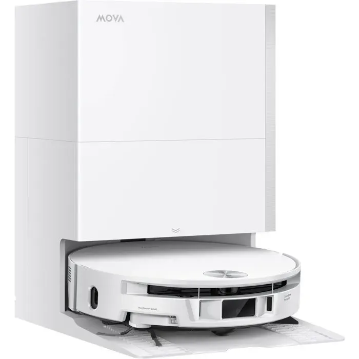 Aspirateur Robot Laveur MOVA S70 Roller Blanc — vue 3