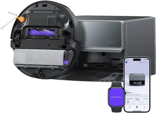 Aspirateur robot Narwal Flow 2 Compact Noir