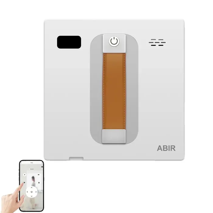Aspirateur Robot pour Fenêtres Puissance dAspiration de 3000PA Double Spray dEau Blanc Oui