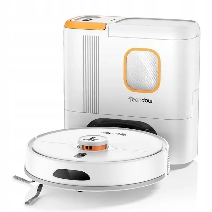 Aspirateur robot - TEENDOW - D20S Max+ - 8000 Pa - Fonction lavage - Autonomie 180 min