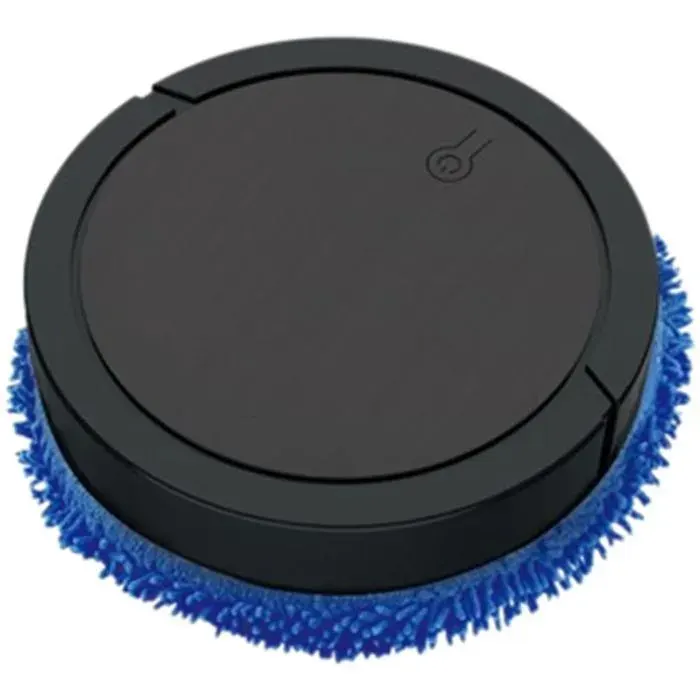 Aspirateur robot utilisation sur surfaces sèches et humides batterie 1200 mAh rechargeable par USB noir