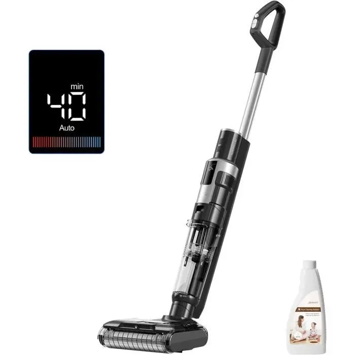 Aspirateur Sans Fil - JIMMY - HW9 - 300 W - Batterie Amovible - Double Réservoir