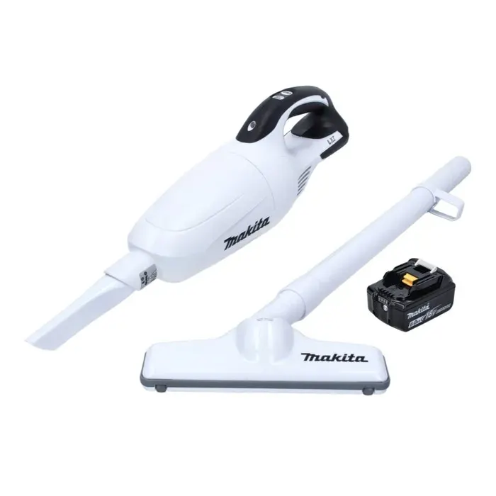 Aspirateur sans fil - Makita - DCL 181 - 18V - Blanc - Batterie 60Ah