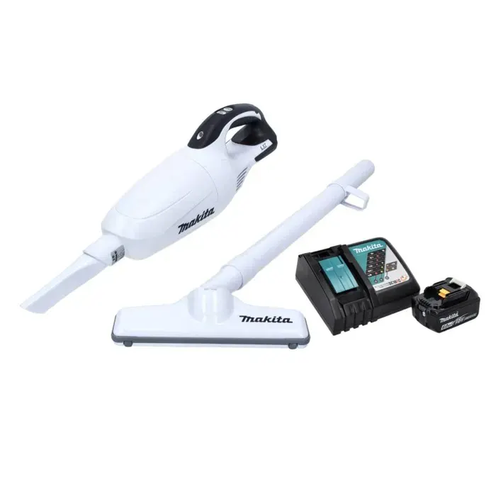 Aspirateur sans fil - Makita - DCL 181 - 18V - Blanc - Batterie 60Ah - Chargeur inclus — coloris Blanche