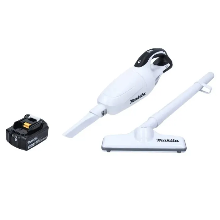 Aspirateur sans fil - Makita - DCL 181 FF1 W - 18 V - Batterie 30 Ah - Blanc — coloris Blanche