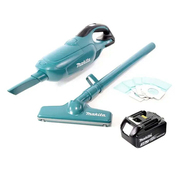 Aspirateur sans fil - Makita - DCL 182 - 18V - Batterie 30 Ah - Puissant et silencieux
