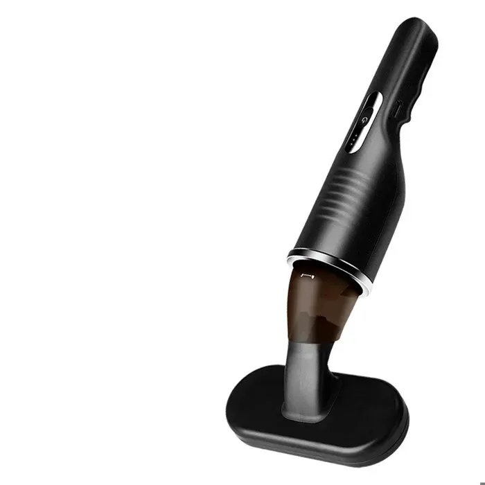 Aspirateur sans fil portable puissant pour maison et voiture main multifonction nettoyage anti-acariens rechargeable，Black
