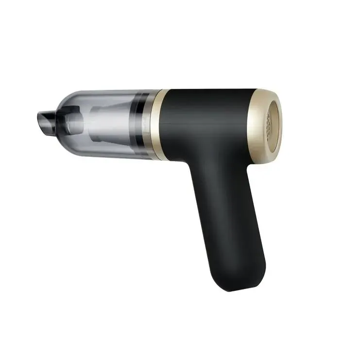 Aspirateur sans fil portable voiture maison 16000Pa main puissante rechargeable silencieux 4000mAh multi-usagenoir