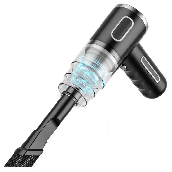 Aspirateur sans fil puissance daspiration élevée indicateur de charge rechargeable conception ergonomique portable noir
