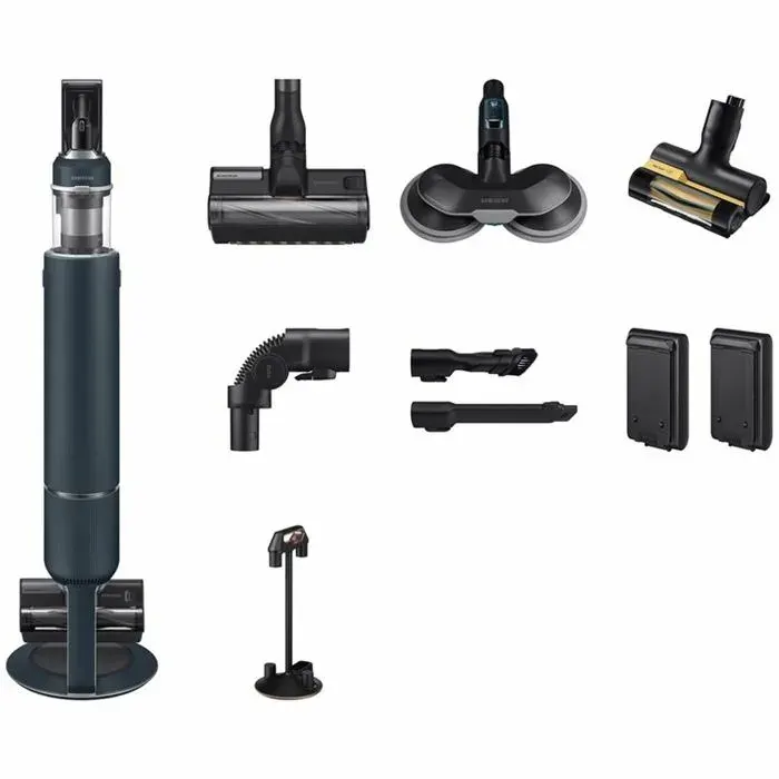 Aspirateur sans Fil - Samsung - Jet Plus VS20B95973B/GE - Multicolore - Cyclonique - 60 min Autonomie