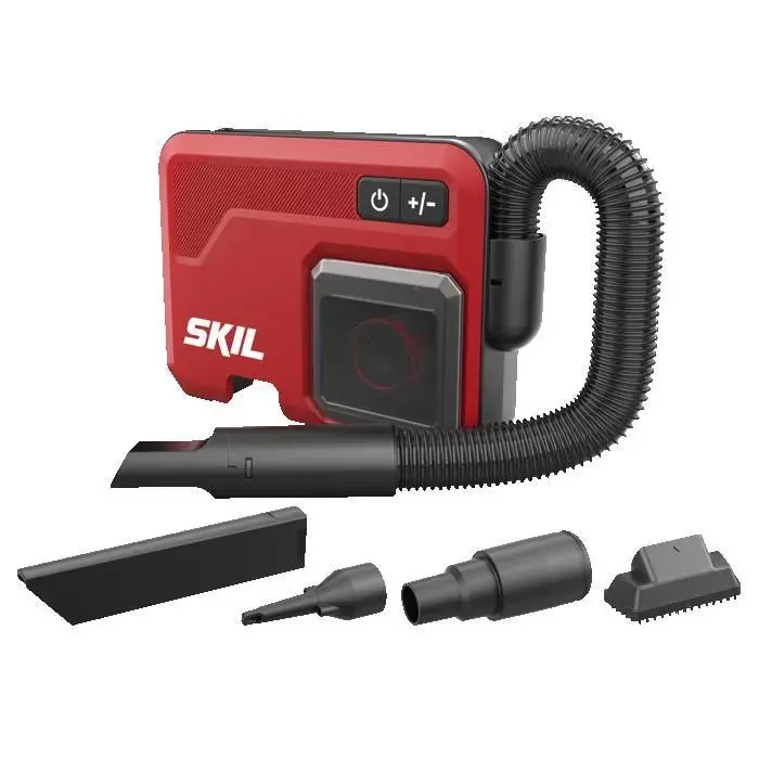 Aspirateur sans fil - SKIL - 20V Max - 2 fonctions aspirateur/gonfleur - jusqu’à 30 air watts - tuyau 100 cm - 3167 CA