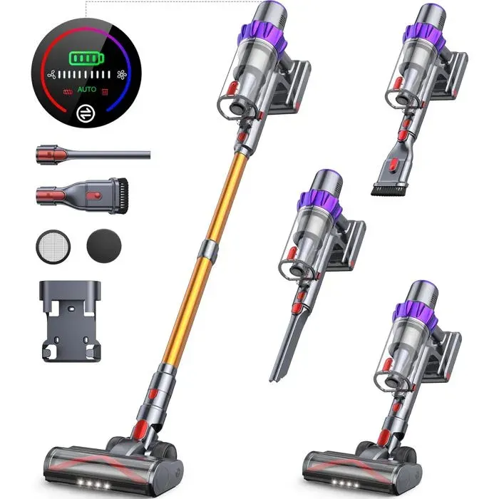 Aspirateur sans fil - VC80 - 500W - 48KPA - Autonomie 55 minutes