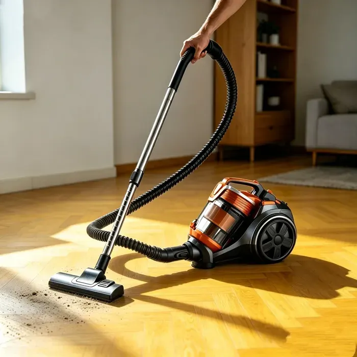 Aspirateur sans sac - 15kpa - longueur de câble 5m - 3600W haute puissance - silencieux - aspirateur traîneau- direction pivotante