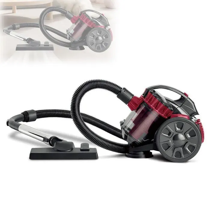 Aspirateur Sans Sac - 2600 W 15 L - Forte aspiration - Aspirateur Cyclone - Compact et Léger - Facile à Utiliser - Haute