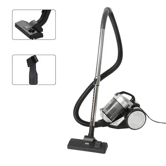 Aspirateur sans Sac 2L Moteur Basse consommation Puissance 1200 W Format Compact Haute Filtration 16Kpa Swift Power Cyclonic