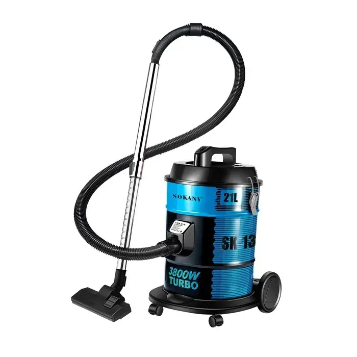 Aspirateur sans sac 3800 W filtration haute efficacité bac à poussière de 21 litres cordon dalimentation de 45 mètres