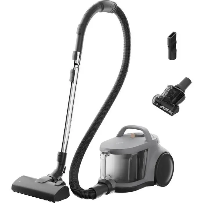 Aspirateur sans sac - Electrolux - Animal 500 EL51A2UG - Brosse Turbo Textile - Filtration HEPA - Bac XXL 2L