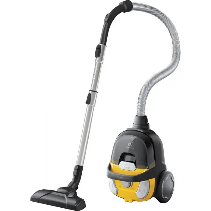 Aspirateur sans sac - ELECTROLUX - ECGC21-2Y - 700-800 W - Portée 75 m - Jaune