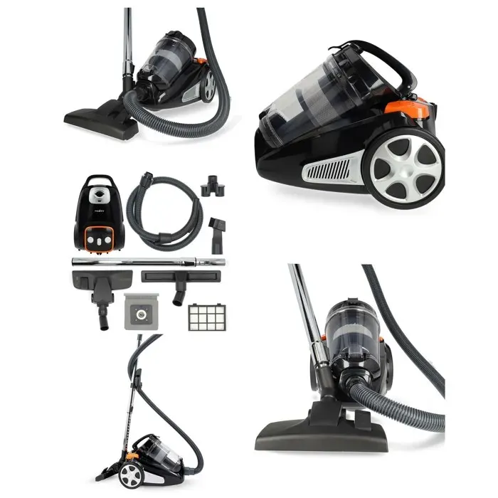 Aspirateur sans sac - LIVOO - Modèle standard - 700 W - 3 L - Brosse parquet