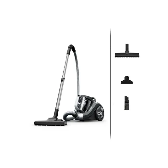 Aspirateur sans sac Rowenta Compact Power XXL Modèle Parquet RO4B36EA 900 W Gris — vue 3