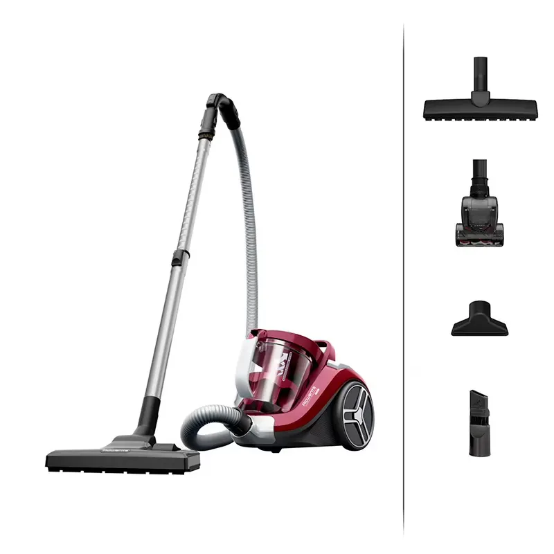 Aspirateur Sans Sac Rowenta Yy5360fe — coloris Rouge